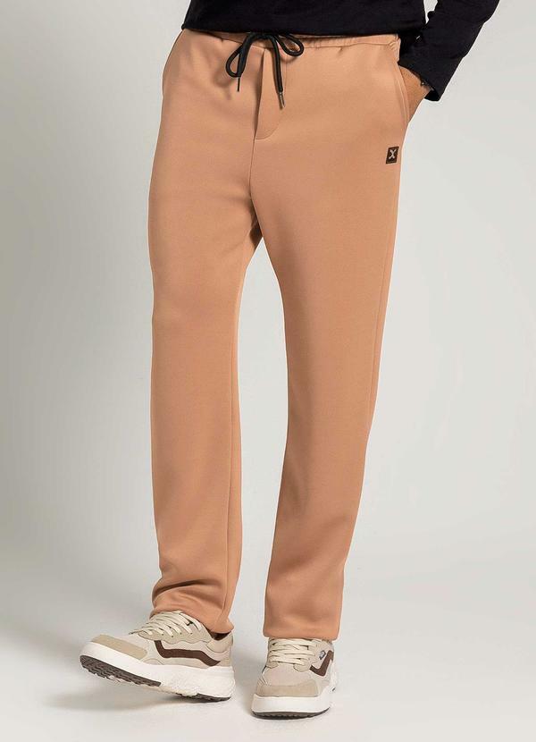 Exco - Calça de Moletom Masculina Adulto Marrom