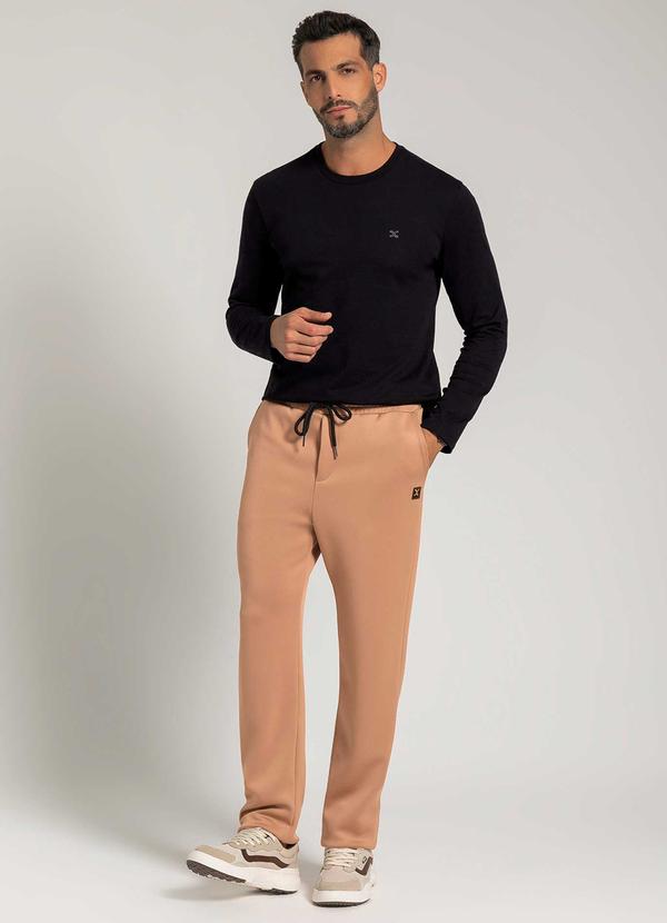 Exco - Calça de Moletom Masculina Adulto Marrom 3