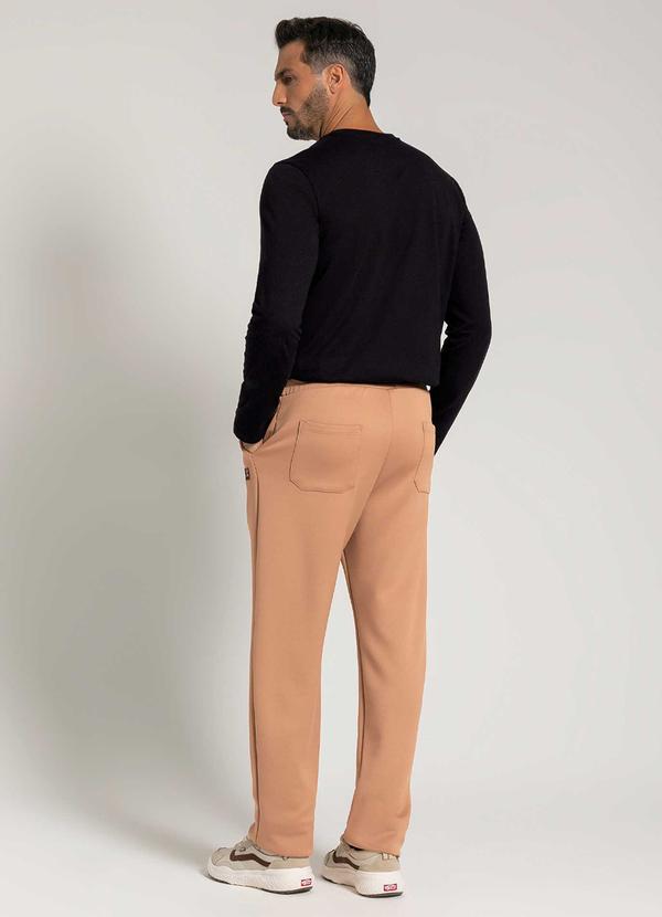 Exco - Calça de Moletom Masculina Adulto Marrom 4
