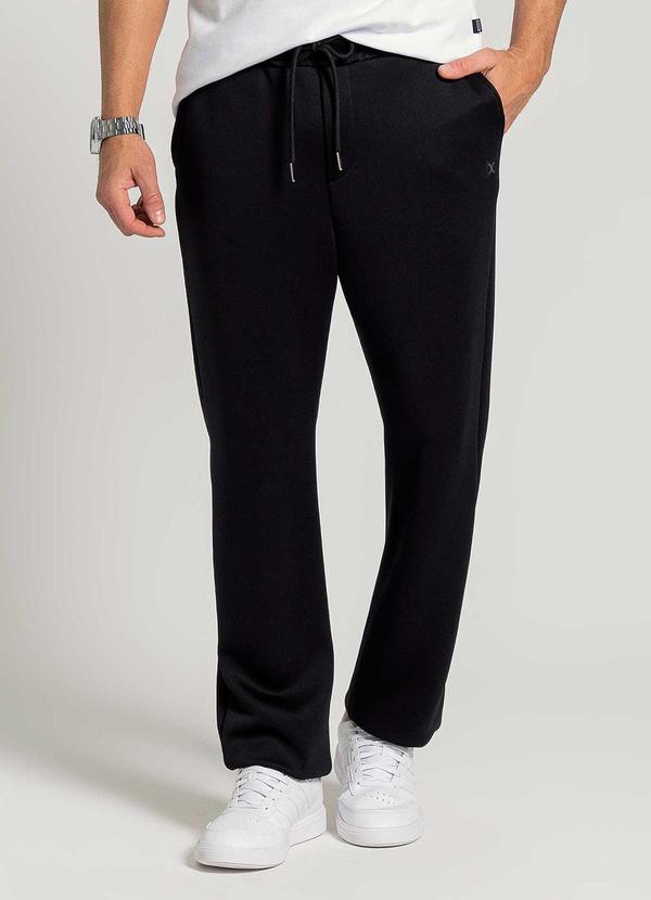 Exco - Calça de Moletom Masculina Adulto Preto