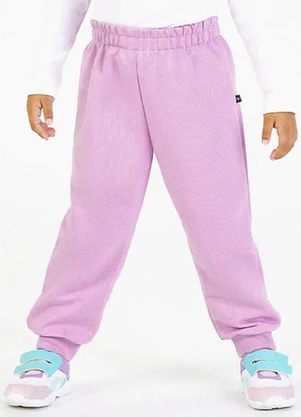 Soft Bonni - Calça em Moletinho Roxo - SOFT BONNI