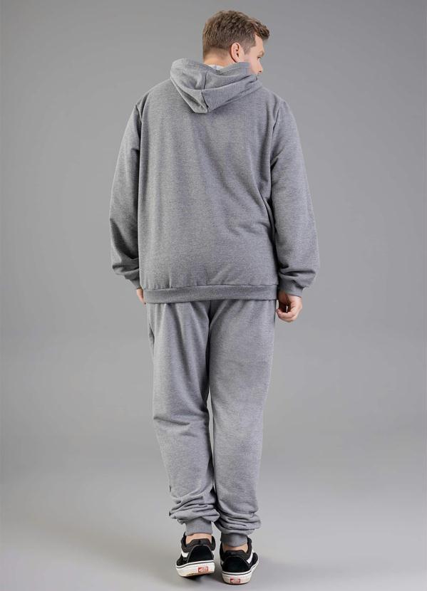 Just Basic - Calça em Moletom Adulto Cinza 4