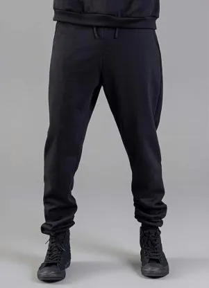 Just Basic - Calça em Moletom Adulto Preto - JUST BASIC