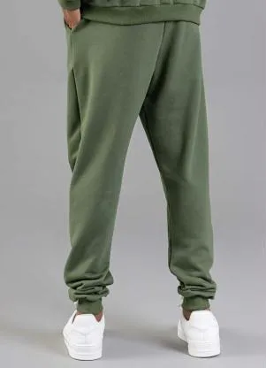 Just Basic - Calça em Moletom Adulto Verde - JUST BASIC