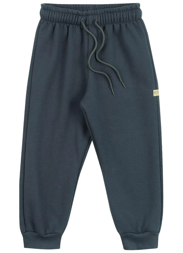 Soft Bonni - Calça em Moletom Cinza