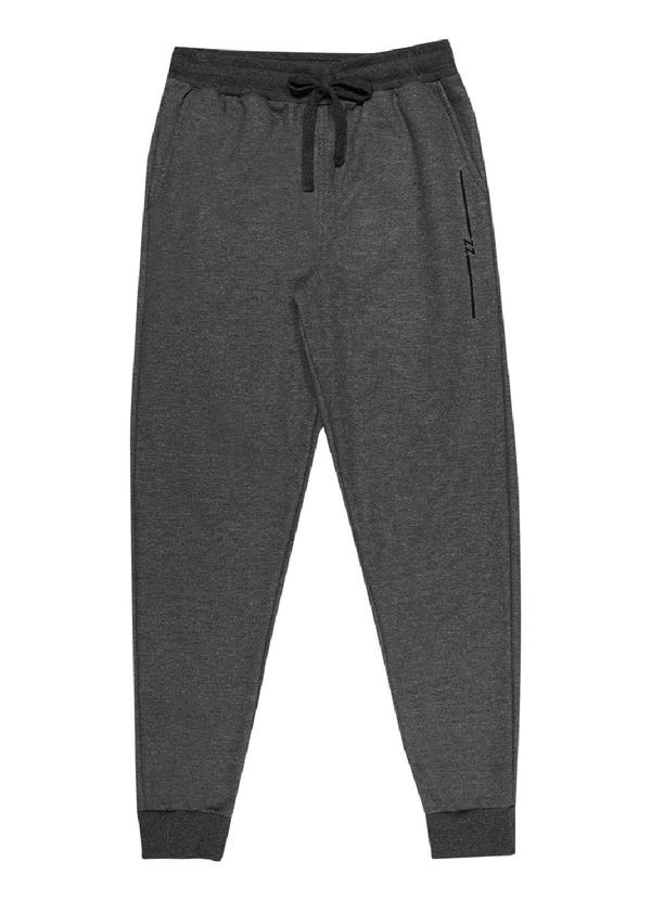 Rezzato - Calça Jogger com Detalhes Masculino Cinza