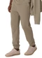 Malwee - Calça Jogger em Moletom Mesclado Marrom - variação: Taupe