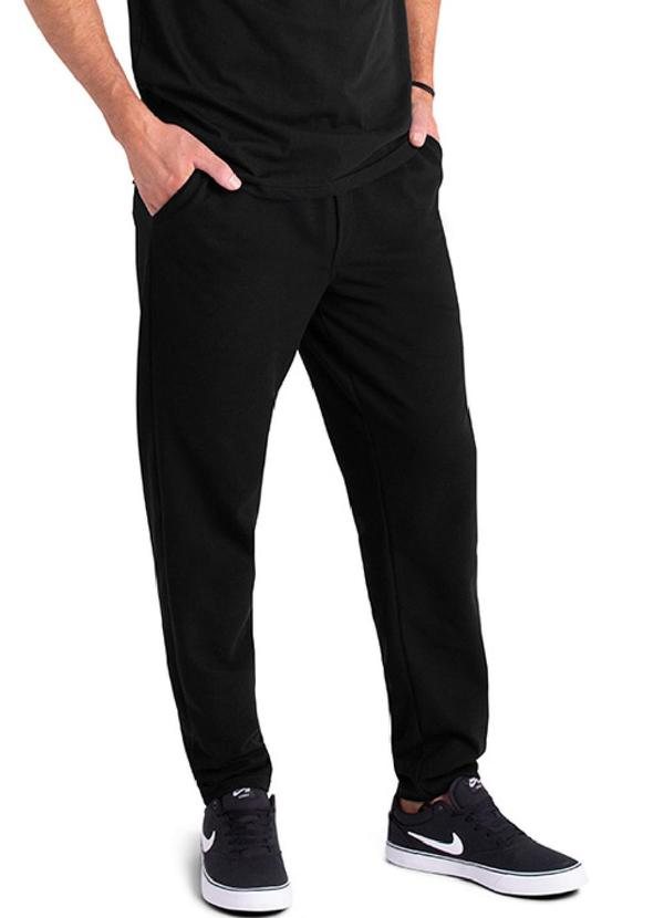 Rezzato - Calça Jogger Lisa Masculino Preto