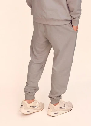 Briard - Calça Jogger Masculina com Punhos Cinza - BRIARD