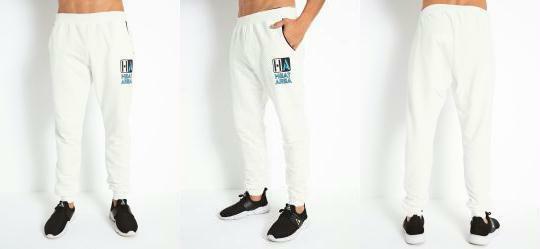 Cala Jogger Off White com Estampa Localizada
