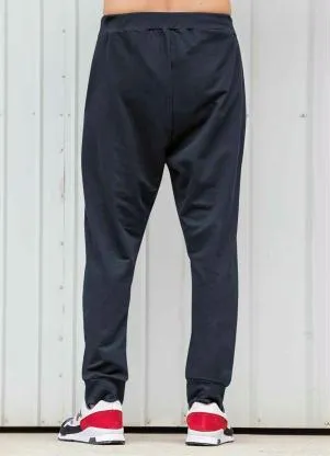Moda Pop - Calça Jogger Preta com Bolsos Frontais - MODA POP