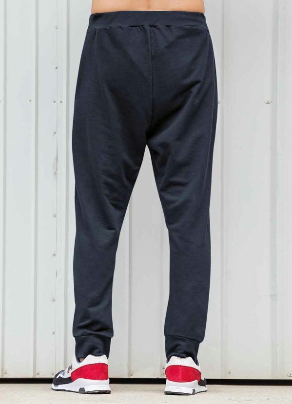 Moda Pop - Calça Jogger Preta com Bolsos Frontais 2