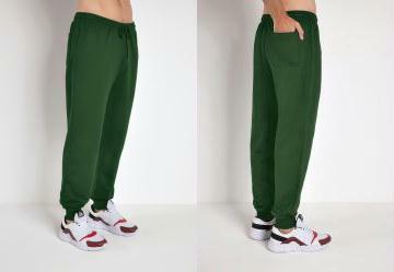 Cala Jogger Verde Selva com Bolso Costas