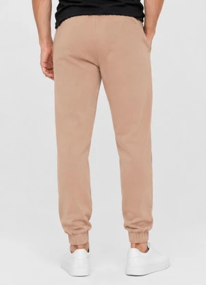 Select - Calça Jooger Masculina Moletom Peluciado Marrom - SELECT