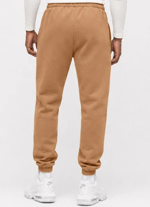 Select - Calça Jooger Masculina Moletom Peluciado Marrom - SELECT