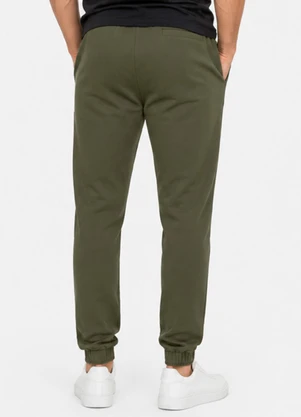 Select - Calça Jooger Masculina Moletom Peluciado Verde - SELECT