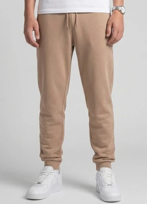 Minty - Calça Juvenil Piquet com Bolsos Marrom - MINTY