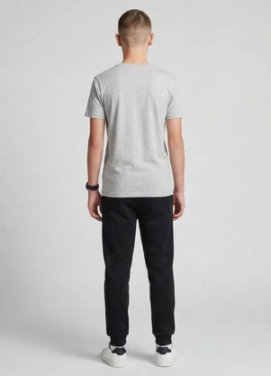 Minty - Calça Juvenil Piquet com Bolsos Preto - MINTY