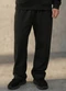 Briard - Calça Masculina de Moletom Peluciada Preto - variação: Preto