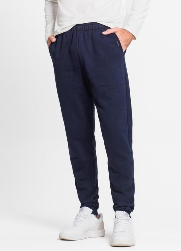 Diametro - Calça Masculina em Moletom Azul