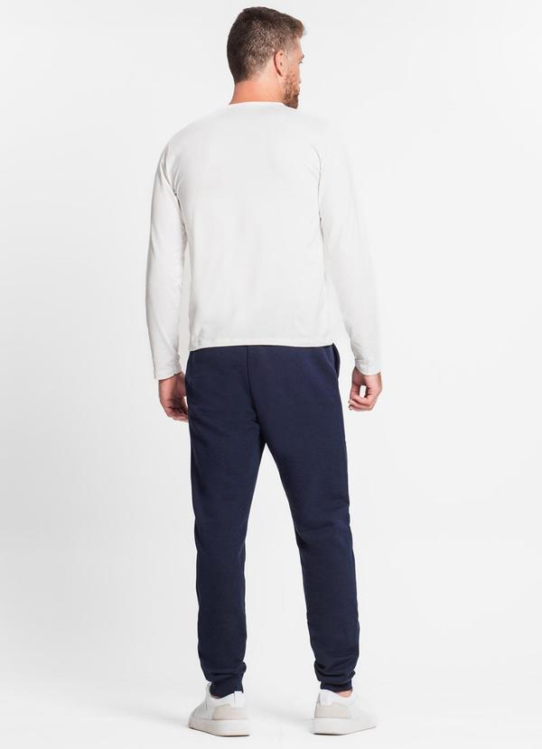 Diametro - Calça Masculina em Moletom Azul 4