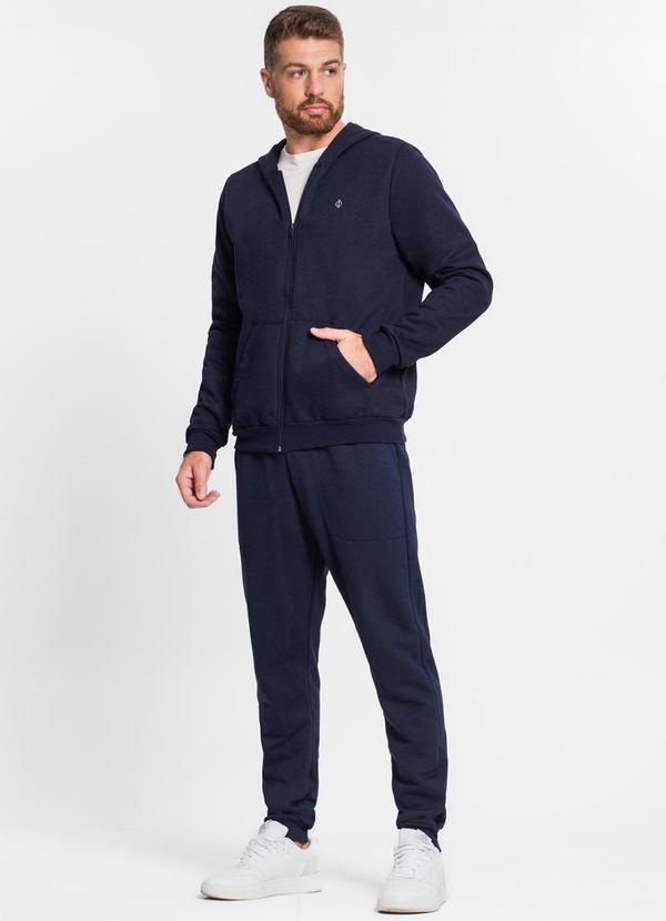 Diametro - Calça Masculina em Moletom Azul 5