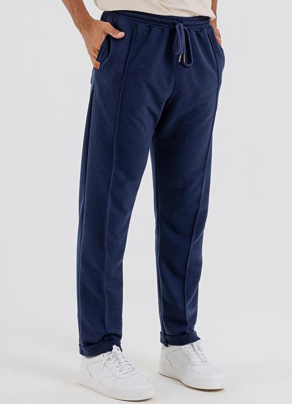 The Philippines - Calça Masculina em Moletom Azul