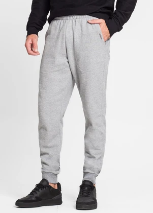 Diametro - Calça Masculina em Moletom Cinza - DIAMETRO