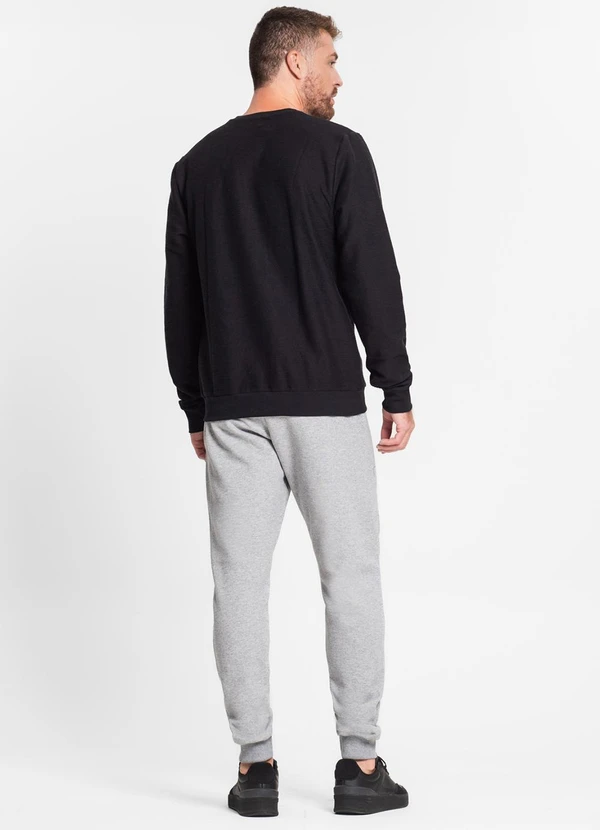 Diametro - Calça Masculina em Moletom Cinza 4
