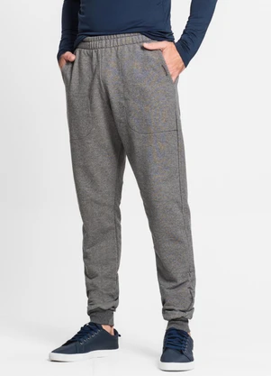 Diametro - Calça Masculina em Moletom Cinza - DIAMETRO