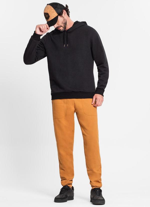 Diametro - Calça Masculina em Moletom Marrom 3