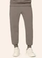 Diametro - Calça Masculina em Moletom Peluciado Marrom - variação: Marrom
