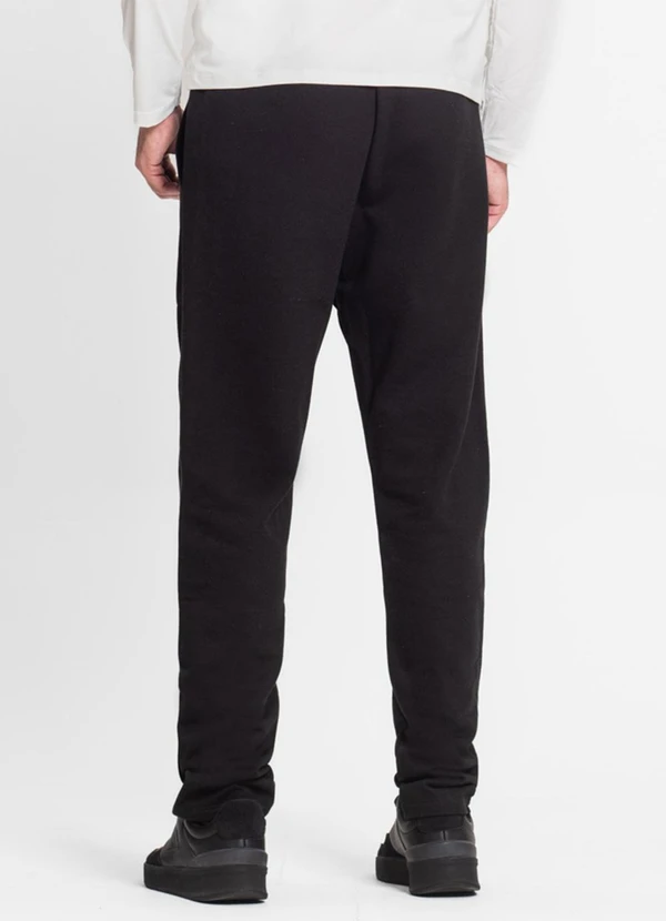 Diametro - Calça Masculina em Moletom Preto 2