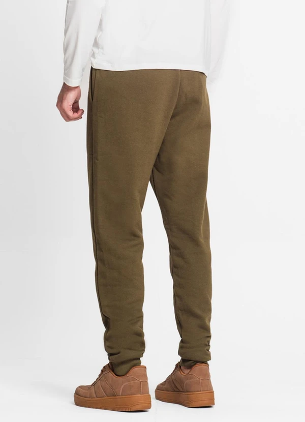 Diametro - Calça Masculina em Moletom Verde 2