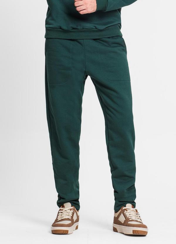 Diametro - Calça Masculina em Moletom Verde