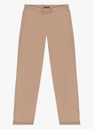 Diametro - Calça Masculina Moletom Básico Marrom - DIAMETRO