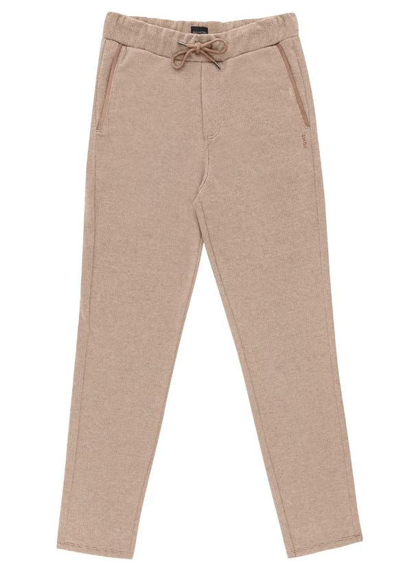 Diametro - Calça Masculina Moletom Marrom