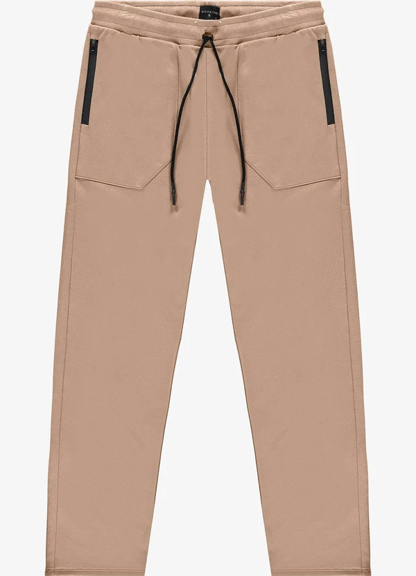 Diametro - Calça Moletom Felpado Marrom 4