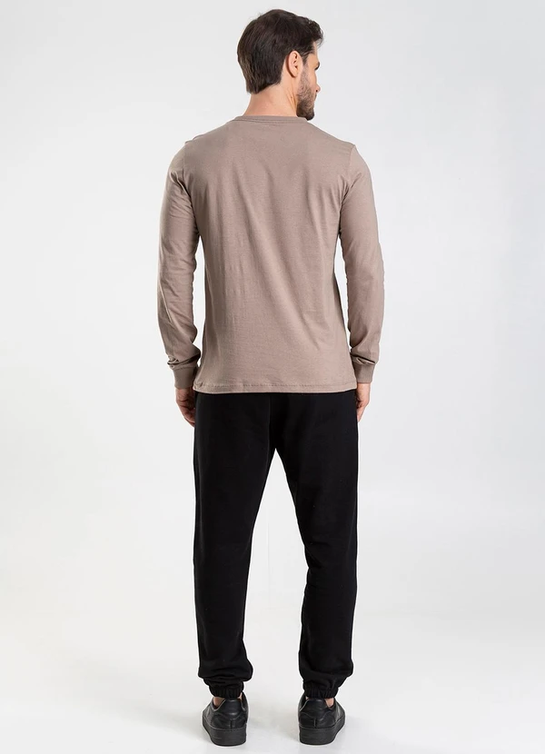 Diametro - Calça Moletom Felpado Preto 3