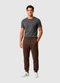 Yends Fashion - Calça Moletom Punho Elástico Preto - variação: Marrom
