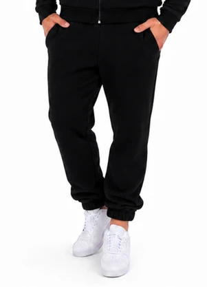 Decoy - Calça Moletom Punho Elástico Preto - DECOY