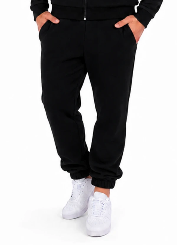 Decoy - Calça Moletom Punho Elástico Preto