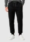 Yends Fashion - Calça Moletom Punho Ribana Azul - variação: Preto