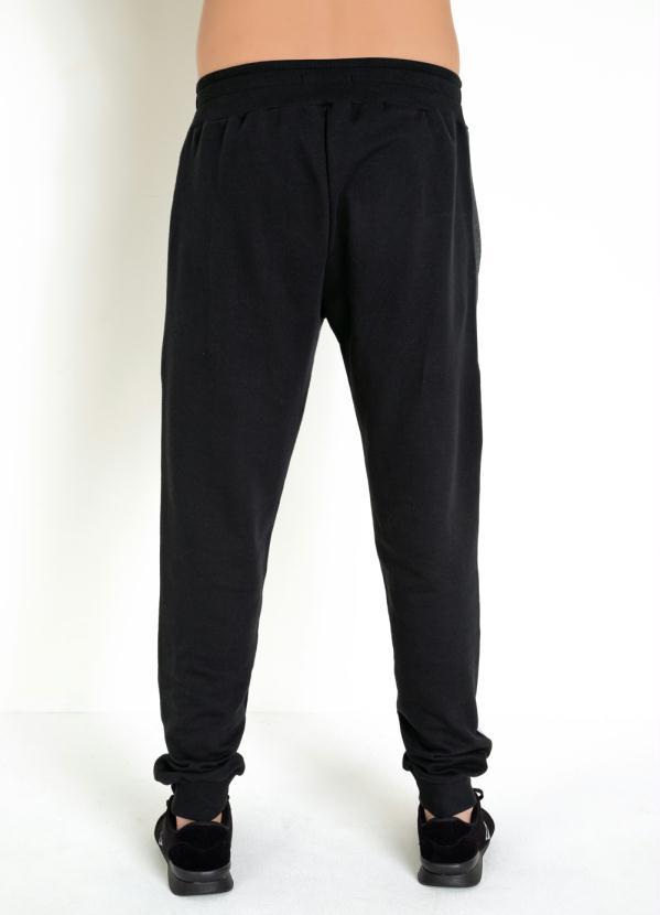 Outlet - Calça Preta com Recortes Laterais 6