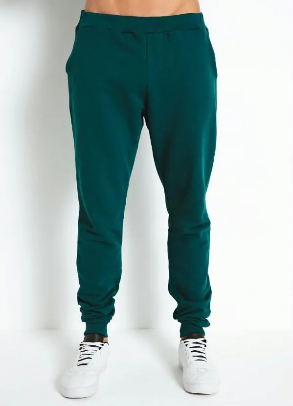 Moda Pop - Calça Verde com Bolsos 5