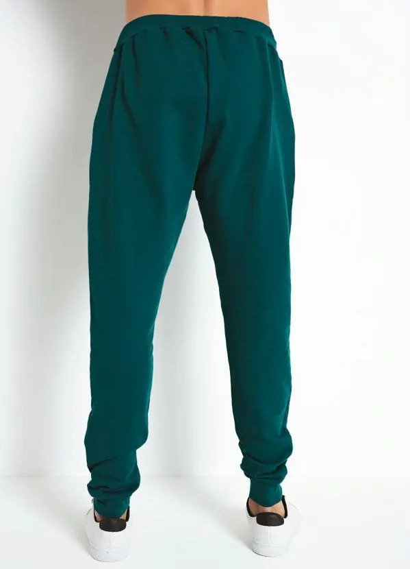 Moda Pop - Calça Verde com Bolsos 7