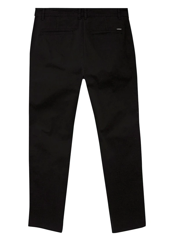 Malwee - Calça Chino em Sarja PlusPreto 7