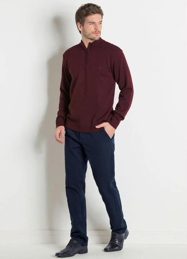 Actual - Calça de Sarja Marinho Actual 3