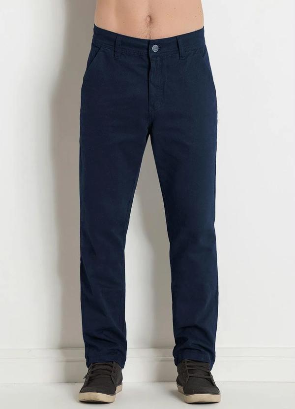 Actual - Calça de Sarja Marinho Actual 5