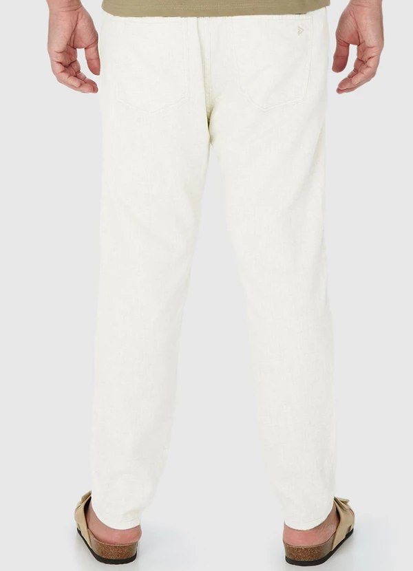 Malwee - Calça Jogger com Linho Off White 2